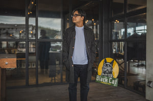 Tabby's Coat 10oz Black Wabash