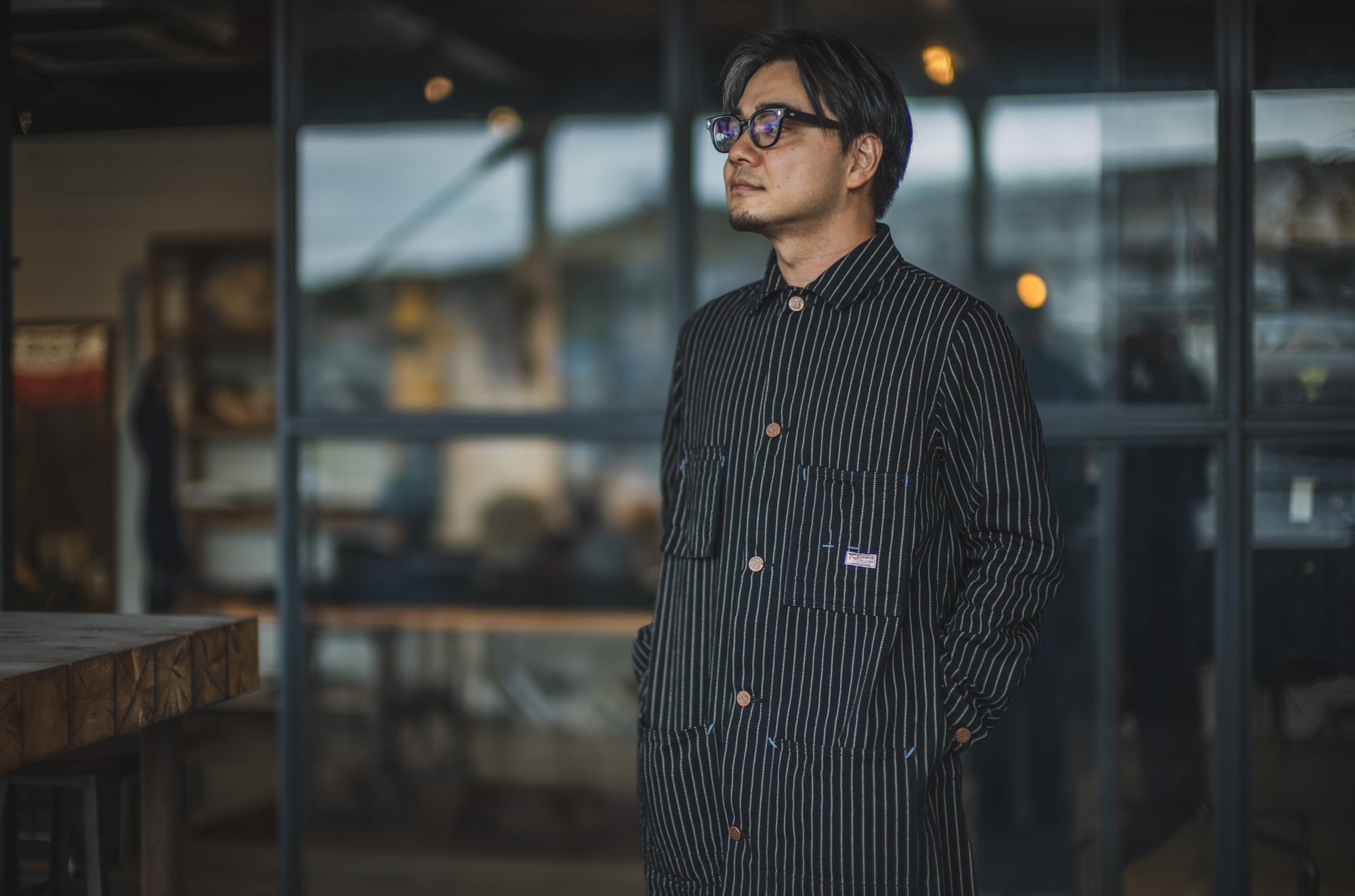 Tabby's Coat 10oz Black Wabash