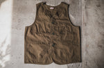 Huntsman Vest Neppy Green Herringbone