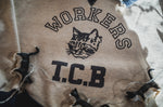 Workers & TCB. Added-on hoodie sweatshirt