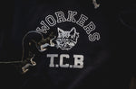Workers & TCB. Added-on hoodie sweatshirt