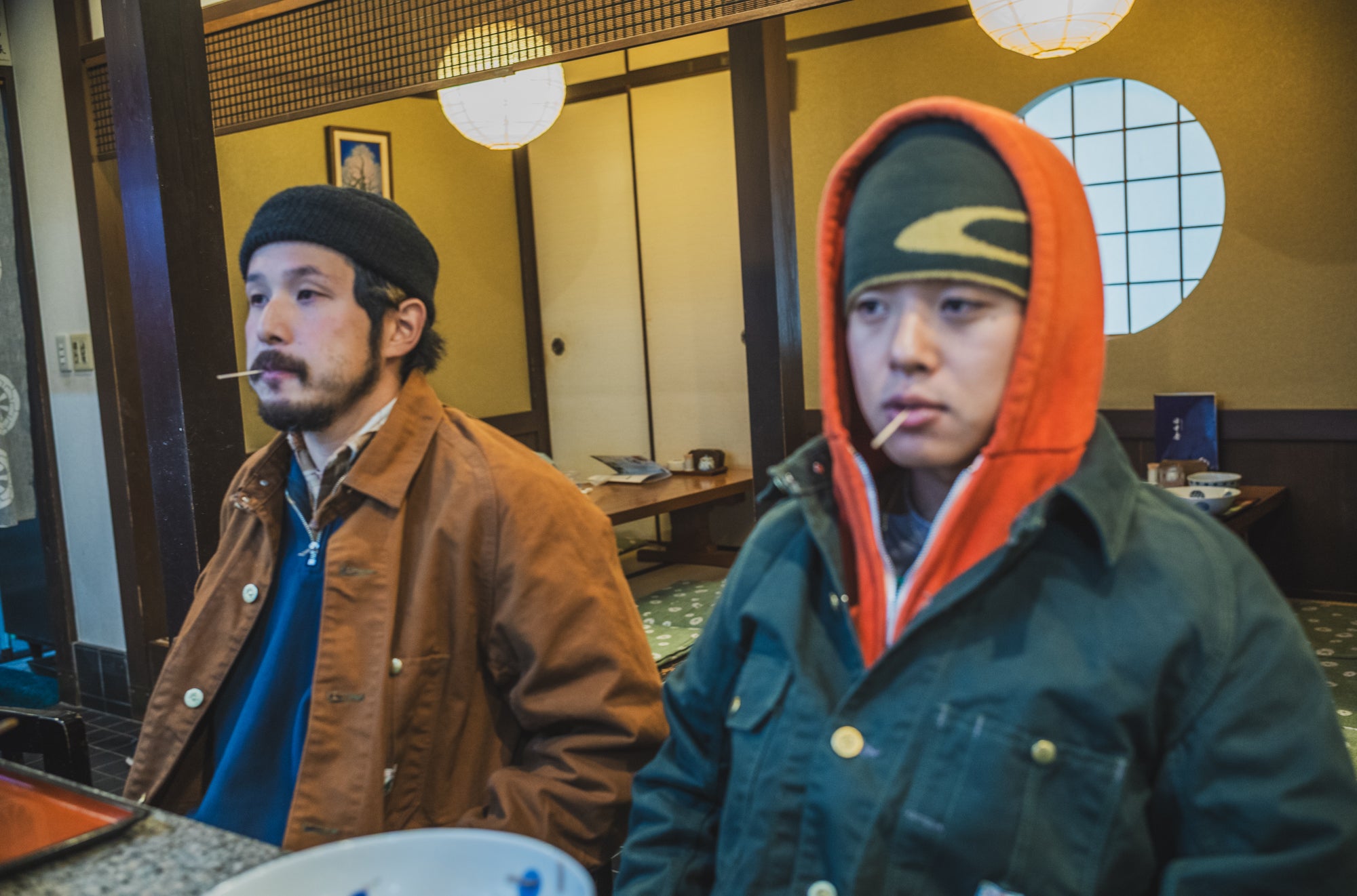 Cat Head Jacket Brown Canvas