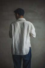 Detachable Collar Work Shirt