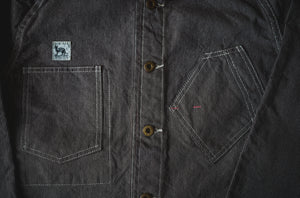 Black Cat Jacket Pin Check – TCB JEANS