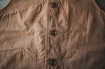 Huntsman Vest Neppy Brown Herringbone