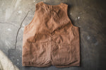 Huntsman Vest Neppy Brown Herringbone