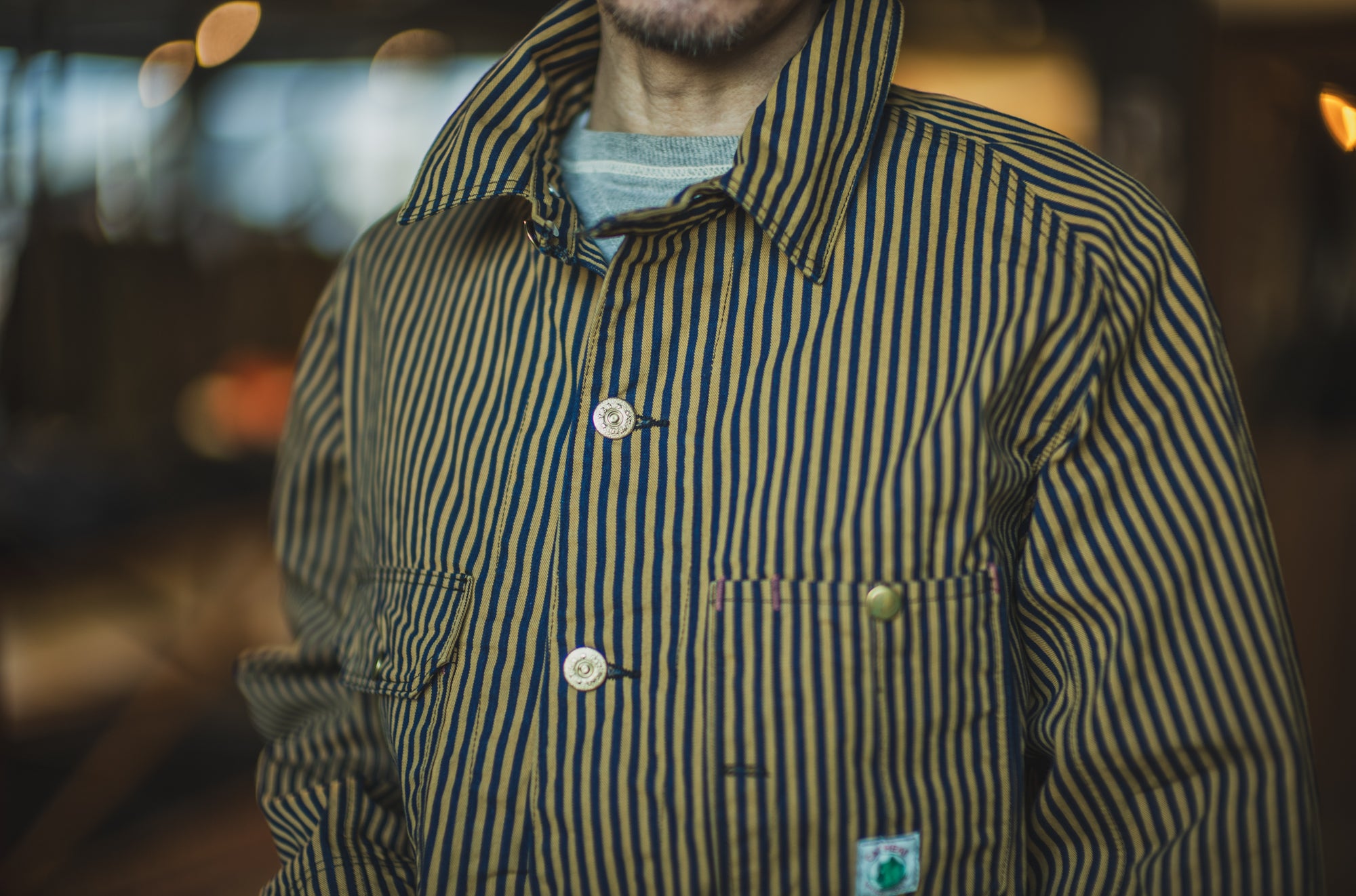 Cat Head Jacket Tabby Cat Stripe – TCB JEANS