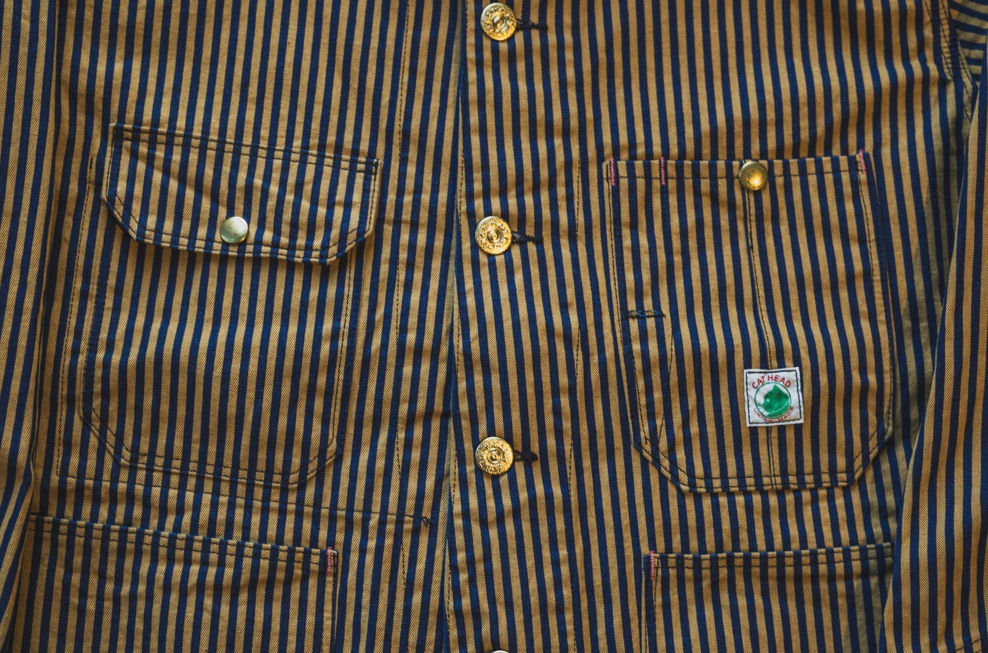 Cat Head Jacket Tabby Cat Stripe – TCB JEANS