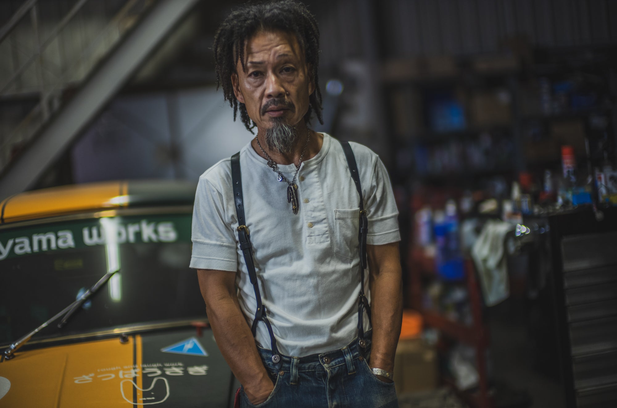 TCB Leather Suspenders