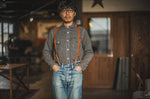 TCB Leather Suspenders