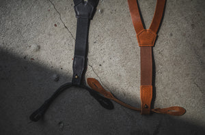 TCB Leather Suspenders