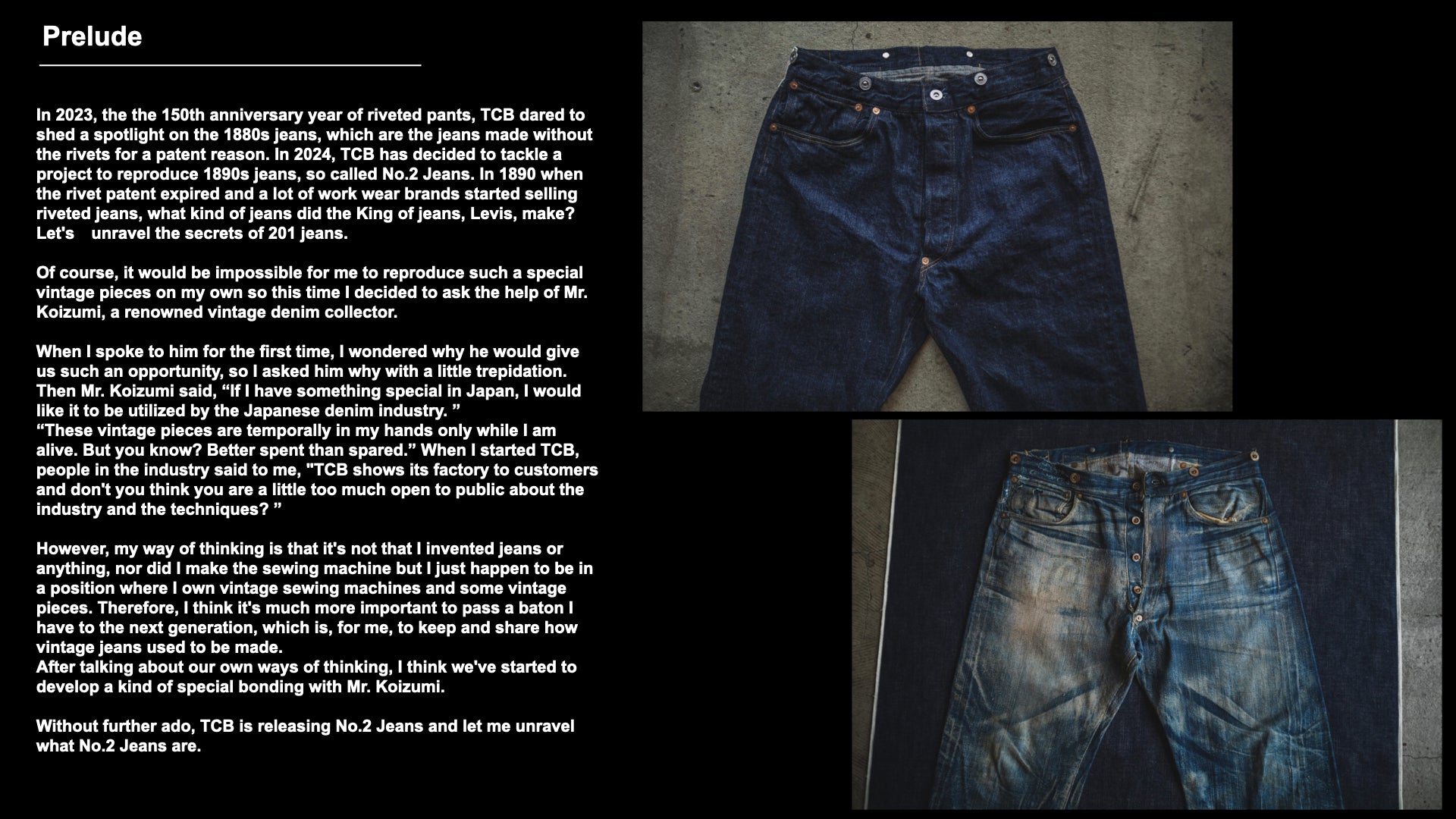 □Pre-Order□ No.2 Jeans 1890