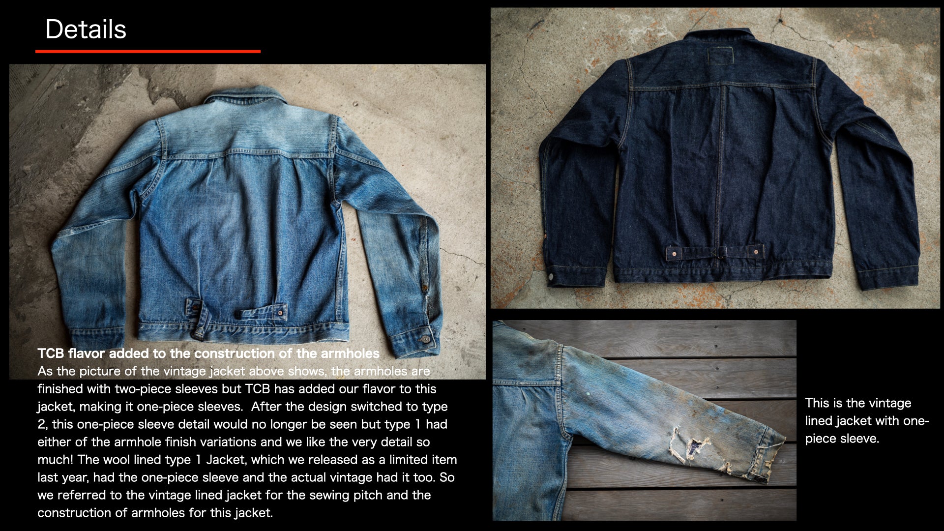 30's Jacket – TCB JEANS