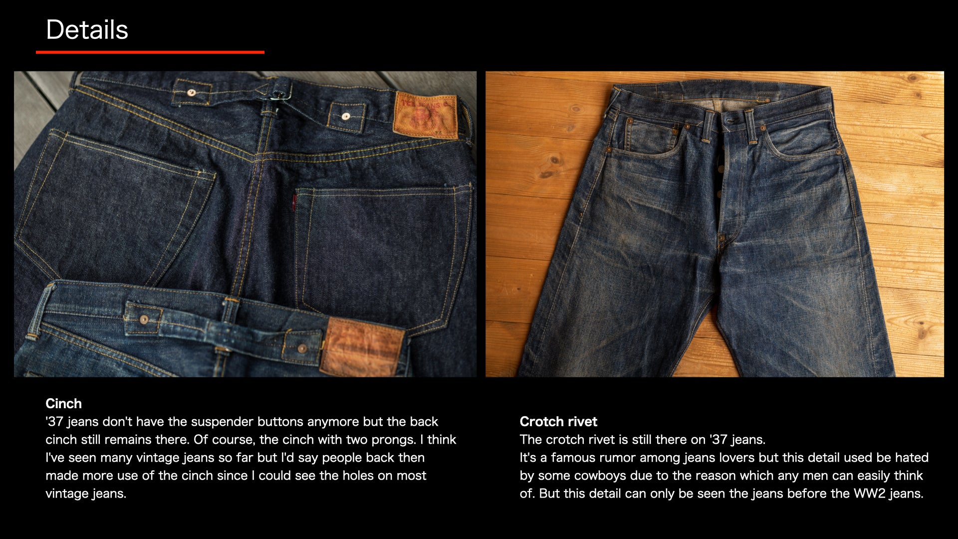 30's Jean C – TCB JEANS