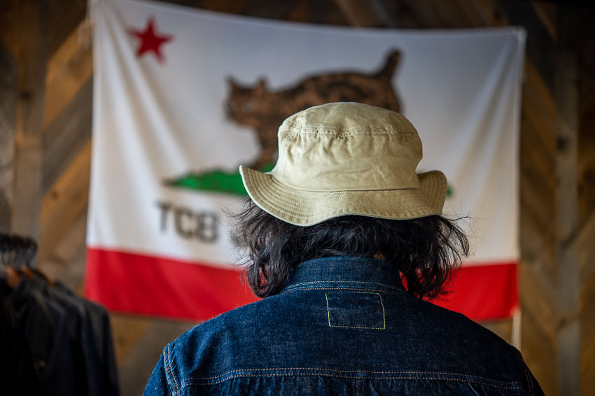 Walk in the Light Bucket Hat- Bleached Denim – Then, Now, Always