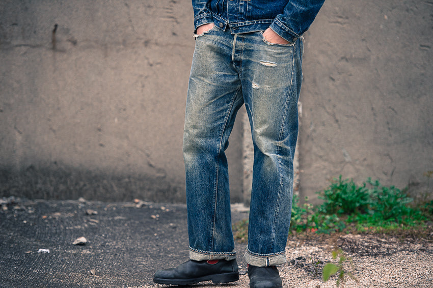 □Pre-Order□ 50's Jeans/ One-Wash – TCB JEANS
