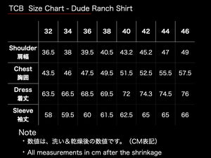 Dude Ranch Shirt 8.5oz Denim