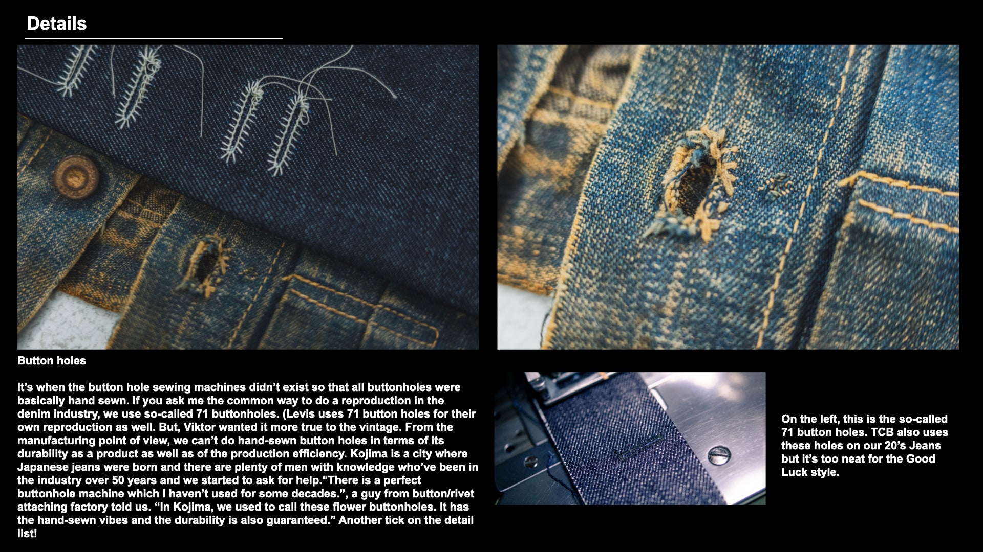 Good Luck Jeans – TCB JEANS