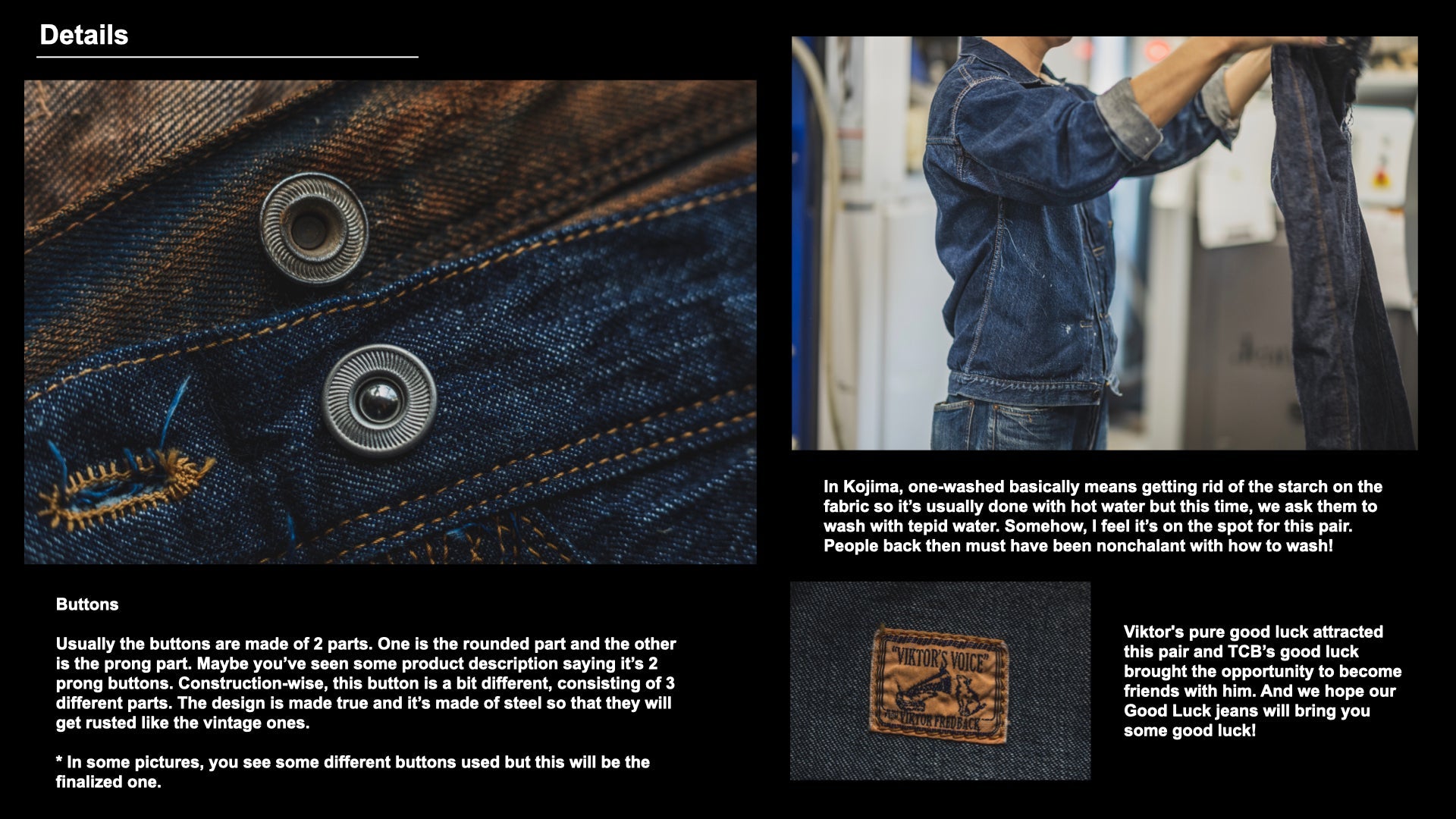 Good Luck Jacket – TCB JEANS