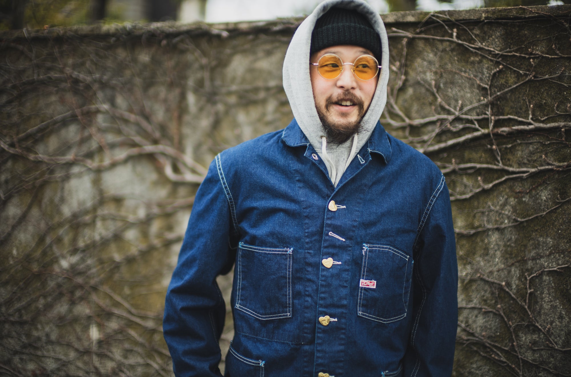 Carhartt chore 2025 coat denim