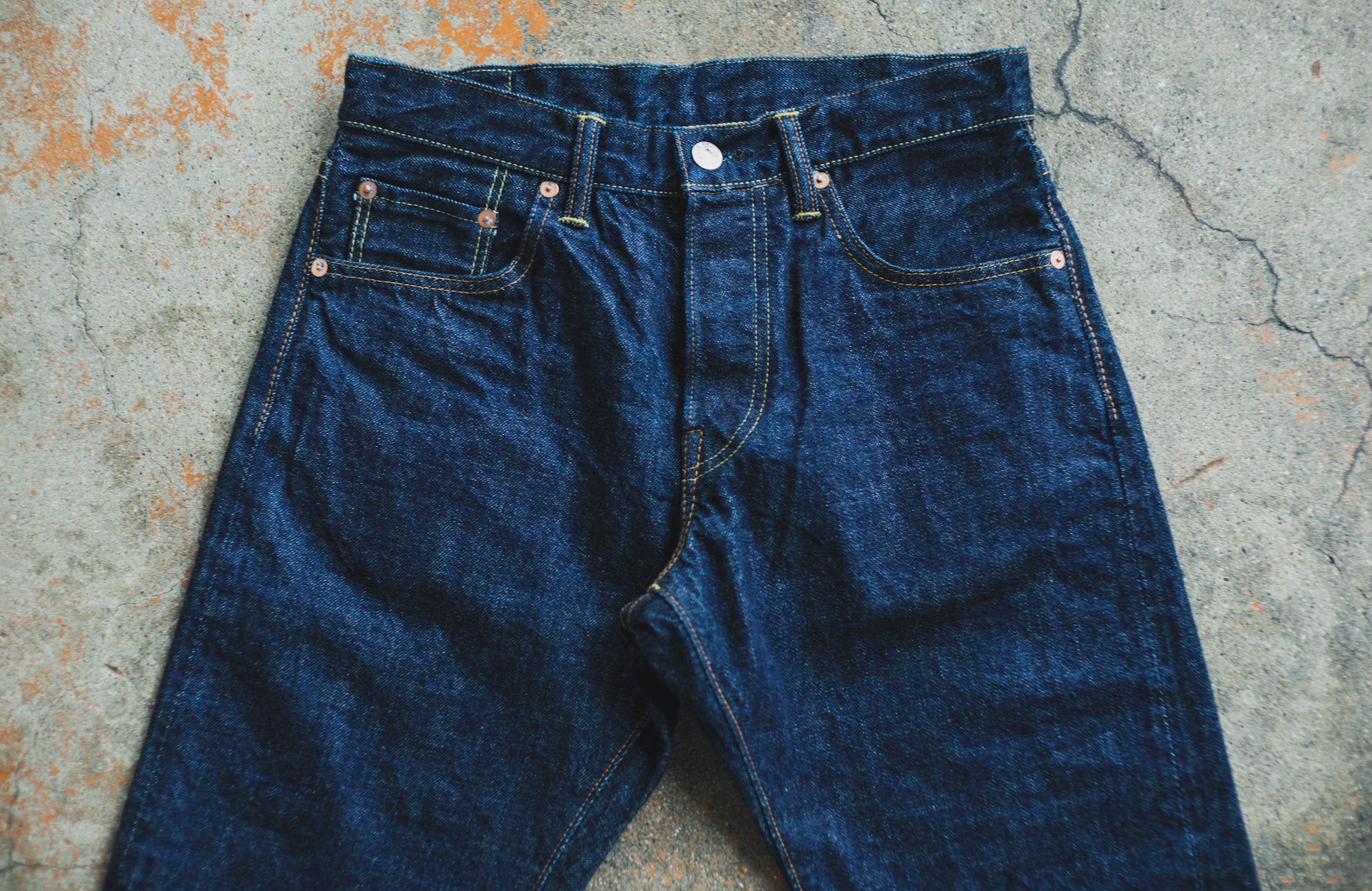 50's Slim Jeans T/ One-Wash – TCB JEANS