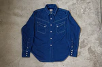 Ranchman Shirt Blue Wabash