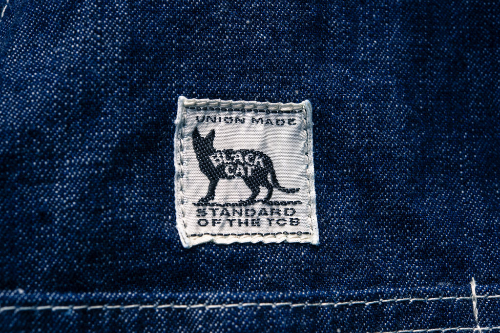 Black Cat Jacket Denim 10oz/ One-Wash