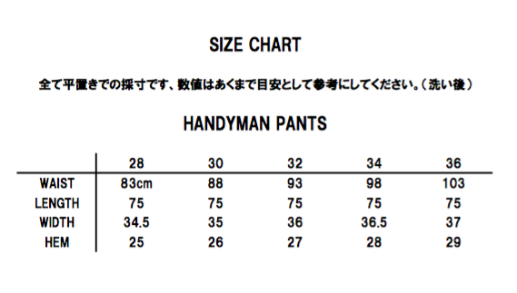 TCB Handyman Pants 11oz/ One-Wash – TCB JEANS