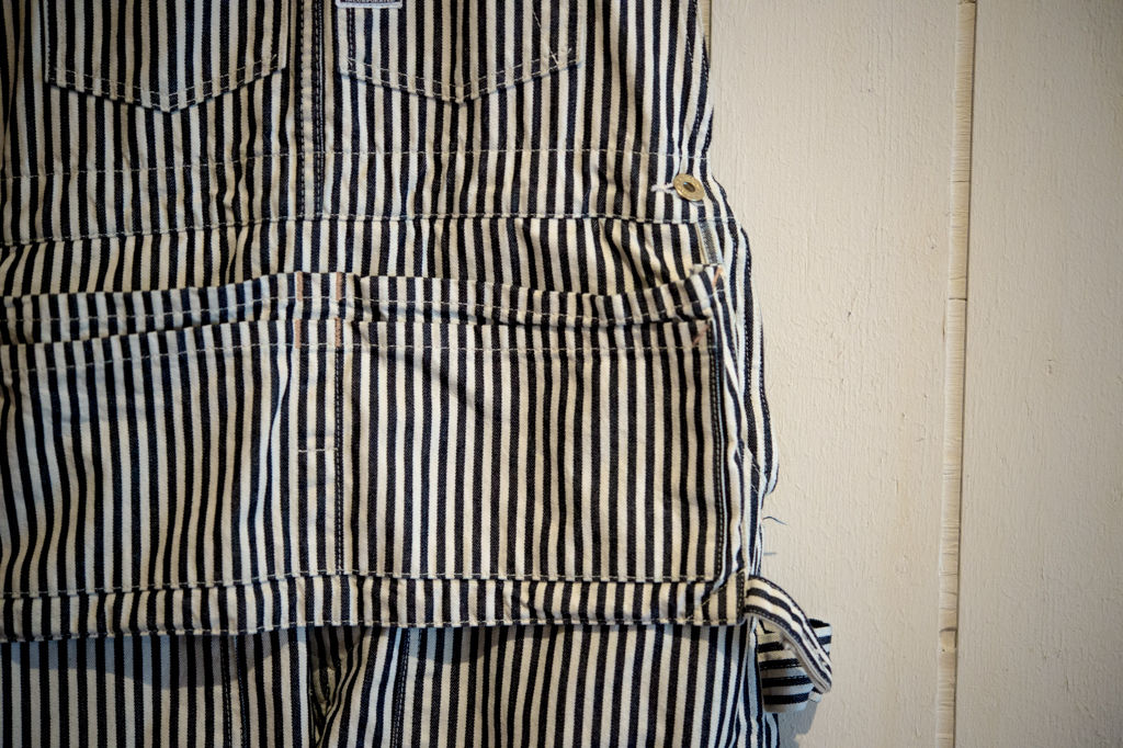 TCB Handyman Pants Hickory Stripe 10oz/ One-Wash