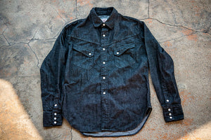 TCB Ranchman Shirt Black Denim 8.5oz/ One-Wash